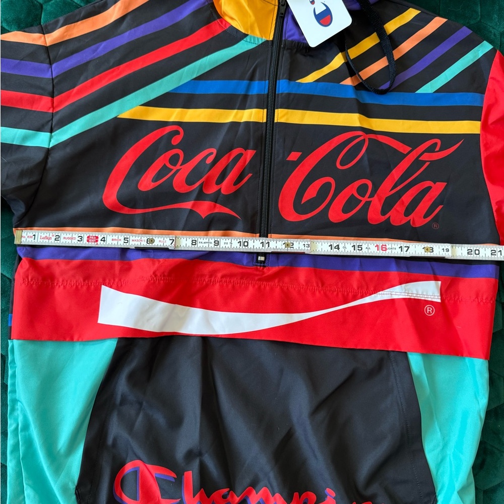 Champion x Coca-Cola Script Anorak Jacket - Picture 6 of 9
